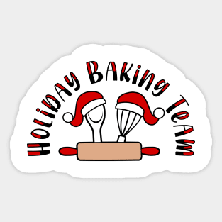 Holiday Baking Team Sticker